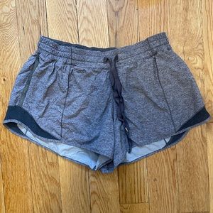 Lululemon Grey Lined Athletic Shorts